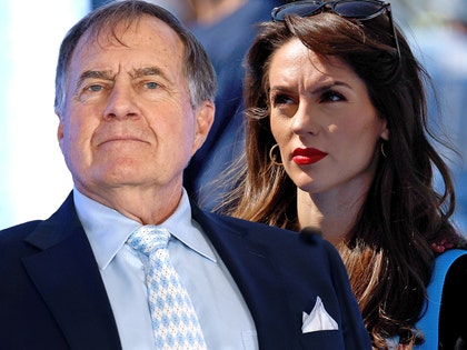 bill belichick and jordon hudson getty 1