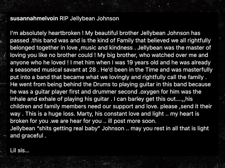 jellybean johnson susannah melvoin sub insta