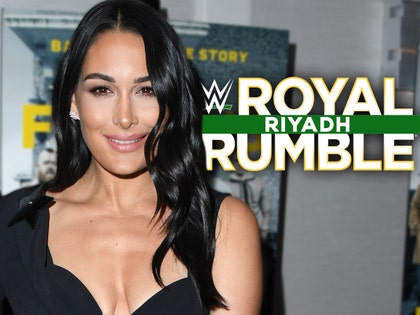 brie bella  2026 wwe royal rumble getty