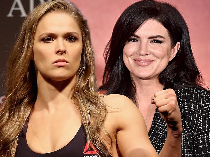 Rouge Rousey e Gina Carano Getty 1