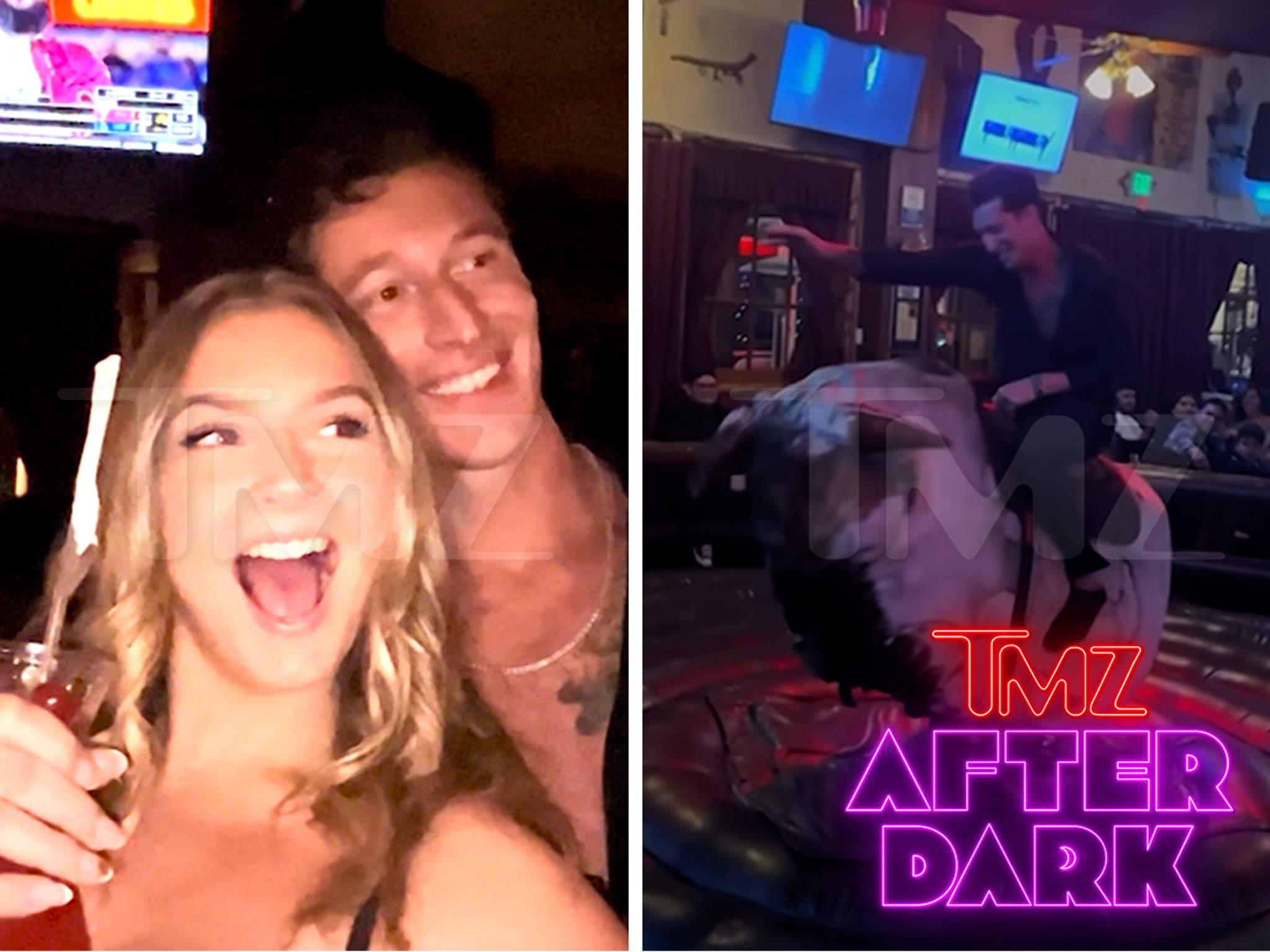 Grant Larsen Brought 'Temptation Island' to The 'TMZ After Dark