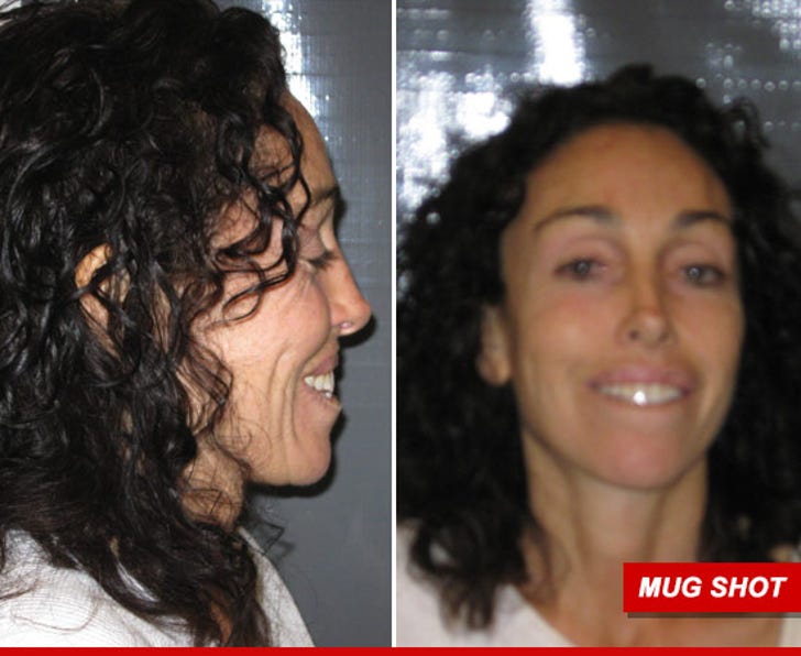 Heidi Fleiss ARRESTED -- Driving While Stoned Takes Terrible Mug :: 1022-heidi-fleiss-mug-shot-side-1