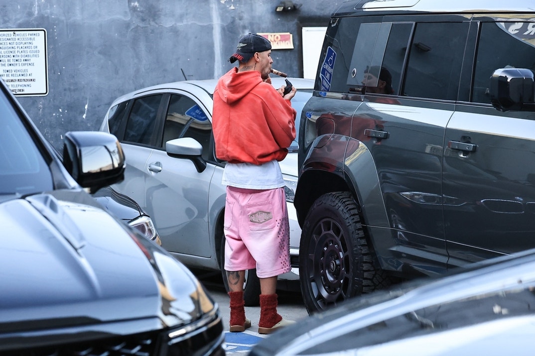 Justin Bieber Lights Up Cigar on Sushi Night With Wife Hailey Bieber 8