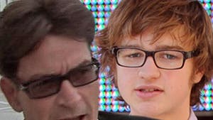 Charlie Sheen -- Angus T. Jones Is Acting Cult-ish ... 'Two and a Half Men' is Cursed