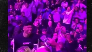 Russell Westbrook Crashes Jordan H.S. Basketball Tourney ... Fans Lose Their Minds!! (VIDEO)