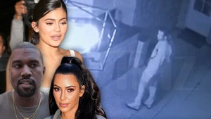 Kylie Jenner, Kim and Kanye's Homes Hit By Prowler Caught on Video