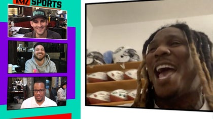 Adrenaline can make you do some crazy things ... just ask Chris Johnson -- who tells TMZ Sports he didn't mean to shade Tom Brady AT ALL after the Titans' epic win Saturday!!