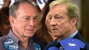 Ex-Presidential Candidates Bloomberg and Steyer Donating Leftover Swag