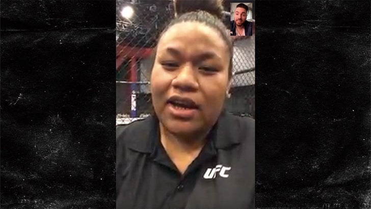 UFC's Viral Security Guard Gunning to Become MMA Referee, Dana White ...