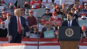 Arizona Governor Appears to Mock Biden's Stutter at Trump Rally