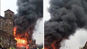 Fire Erupts at 'Downton Abbey' and 'Peaky Blinders' Set in Yorkshire