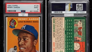 Hank Aaron 1954 Topps Rookie Card Sells For $720K, Breaks Record