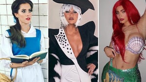 Stars Dressed As Disney Characters