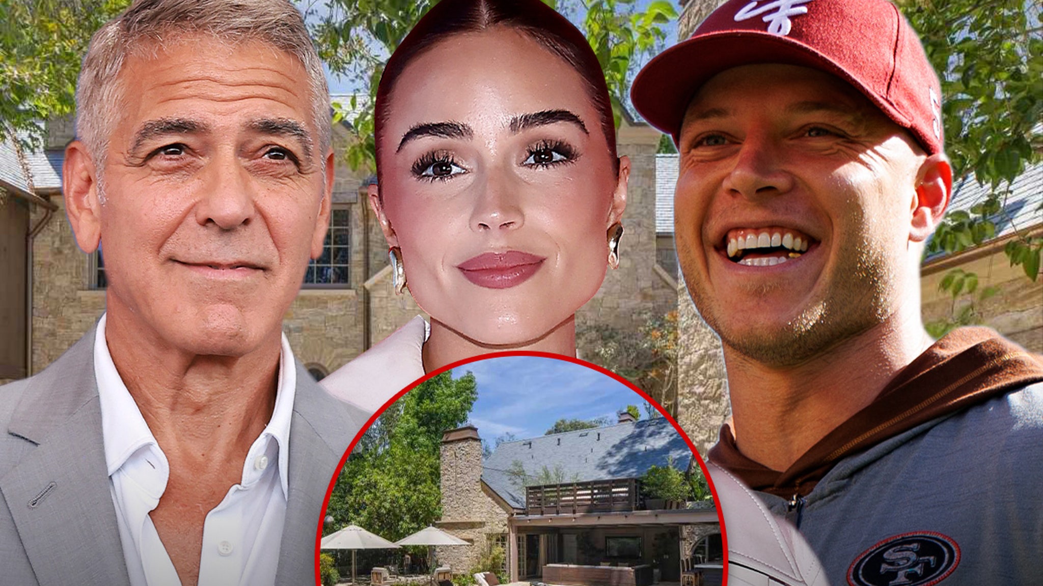 George Clooney’s House Bought By Christian McCaffrey and Olivia Culpo