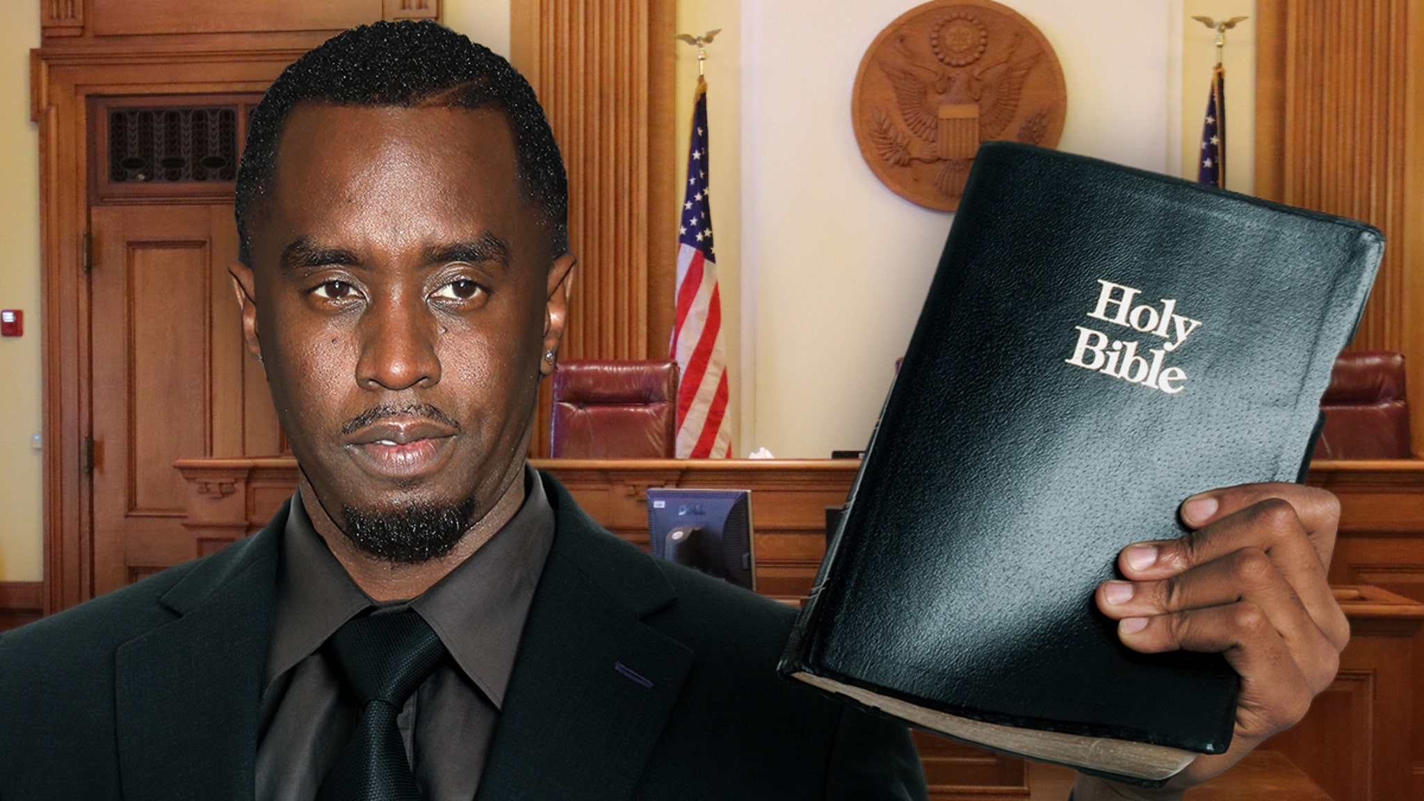 Diddy Reading Bible in Courtroom During His Federal Trial in NYC
