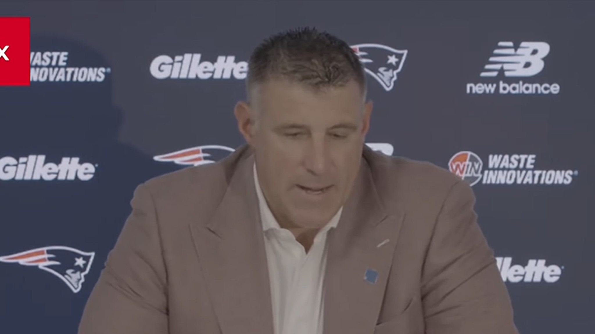 Mike Vrabel Speaks On Dianna Russini Scandal Before NFL Draft