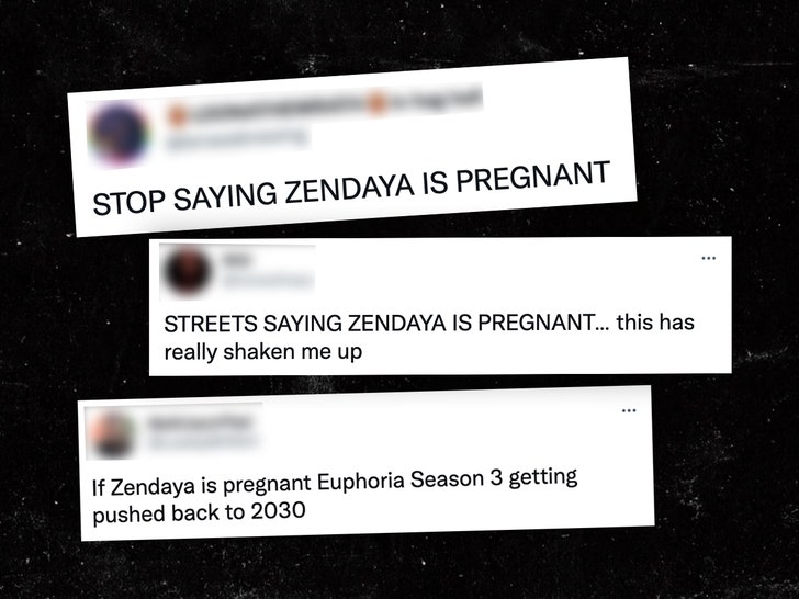 Zendaya pregnancy tweets