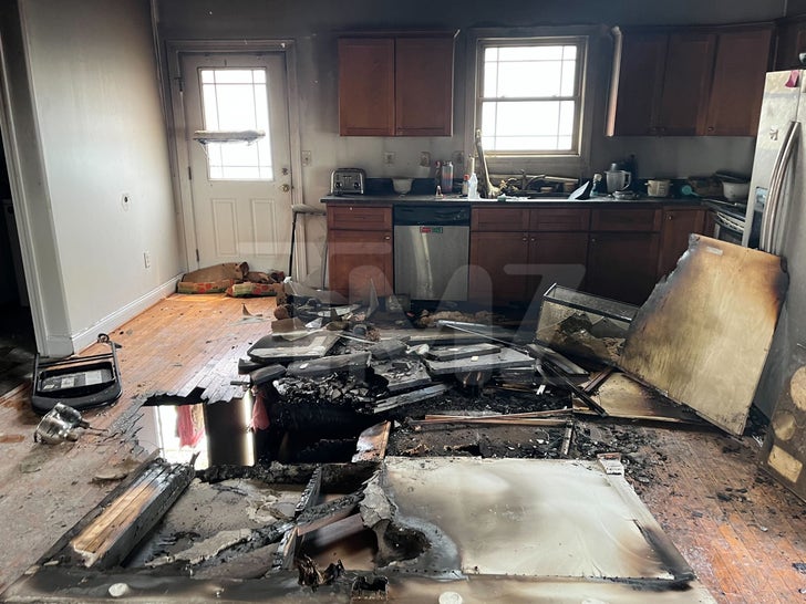 Bonnie Chapman' House Fire Damage