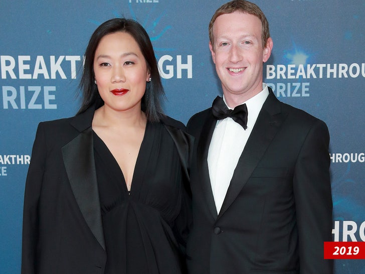 Mark Zuckerberg and his wife Priscilla