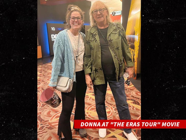 Donna at "The Eras Tour" Movie