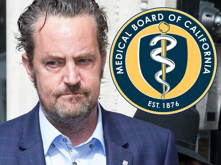 Doctors In Matthew Perry Case Investigated By Medical Board, Still Have Licenses