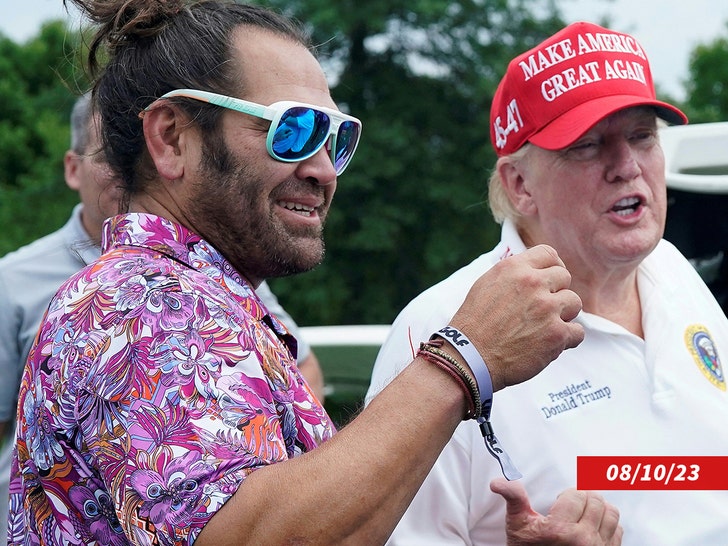 Johnny Damon Donald Trump golf