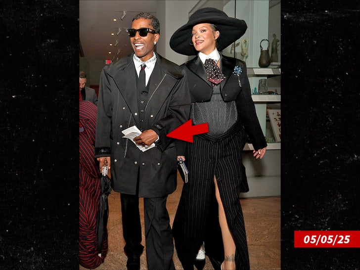 Asap Rocky Rihanna Met Gala Sub Getty Swipe Arrow