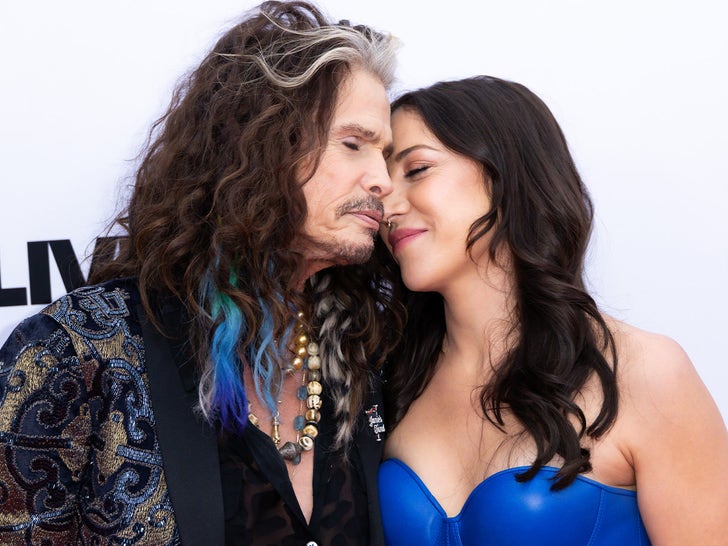 Steven Tyler and Aimee Preston Happier Times