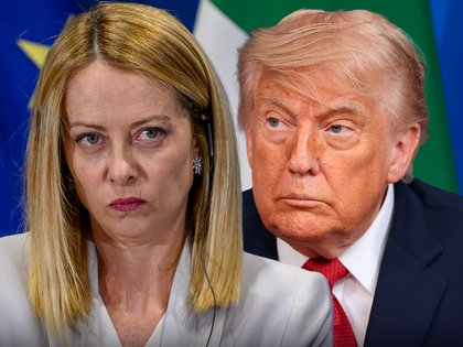 main donald trump giorgia meloni getty 2