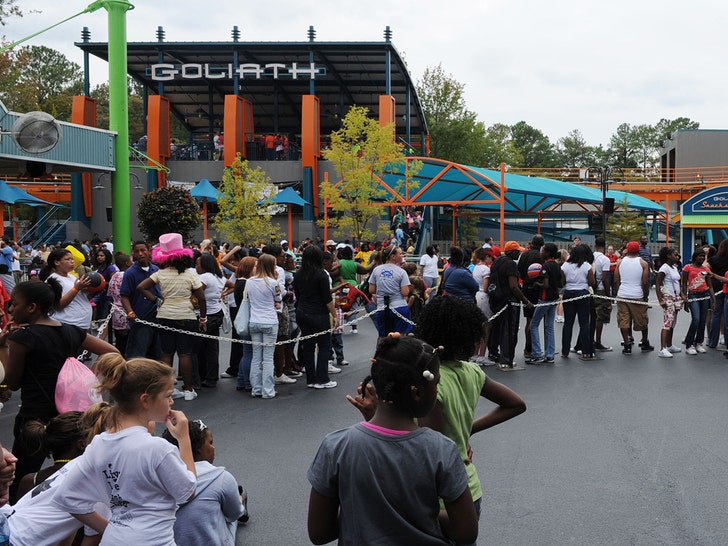 Goliath at six flags getty