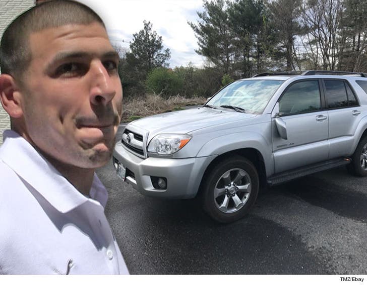 Aaron Hernandez's Alleged 'Murder Car' Hits eBay Auction :: 0502-aaron-hernandez-car-tmz-ebay-4