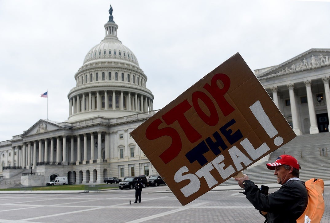 Pro-Trump Protesters Storm U.S. Capitol Photos 5