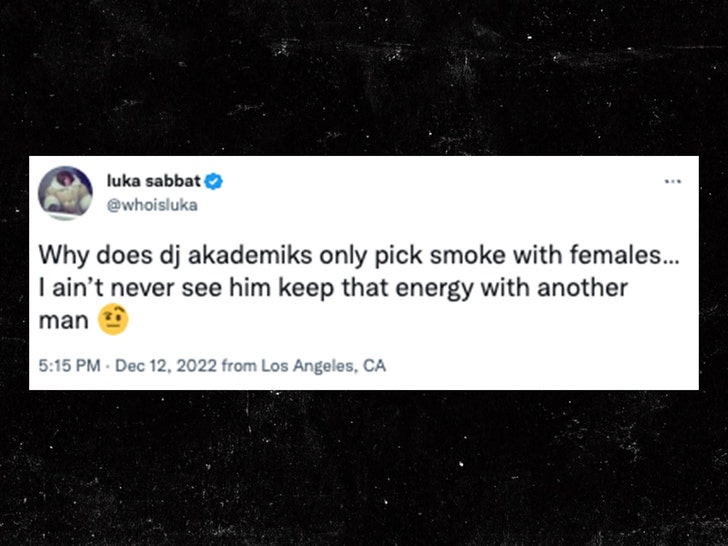 DJ Akademiks Threatens to 'Beat Brakes' Off 'Grown-ish' Star Luka Sabbat