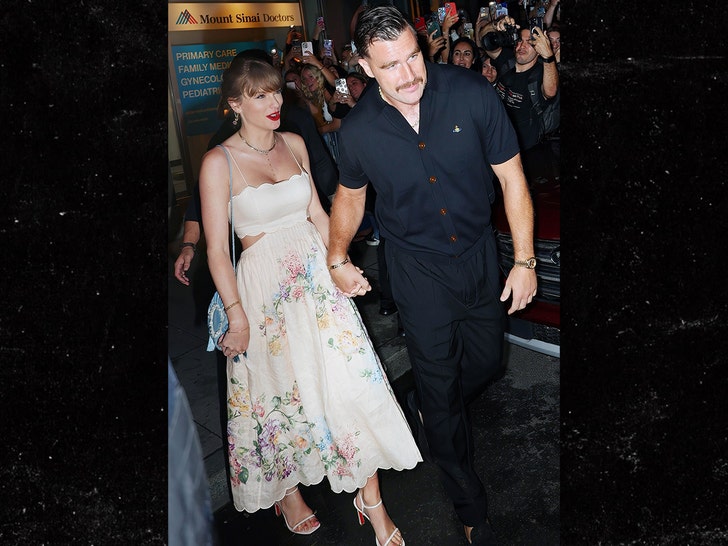 Taylor Swift and Travis Kelce Attend Wedding in NYC