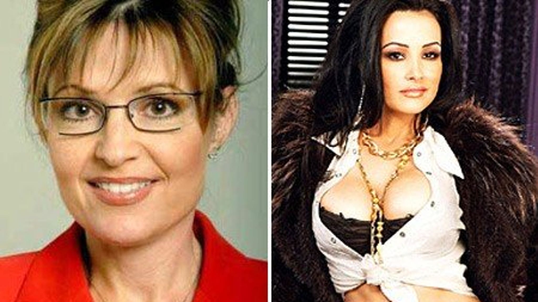 Sarah palin pornstar look alike - 🧡 Sarah Palin's STRIPPER look-a-l.....