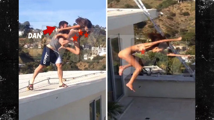 Pornstar Thrown From Roof