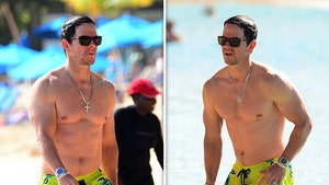 Mark Wahlberg Shows Off His Beach Bod on Boxing Day in Barbados