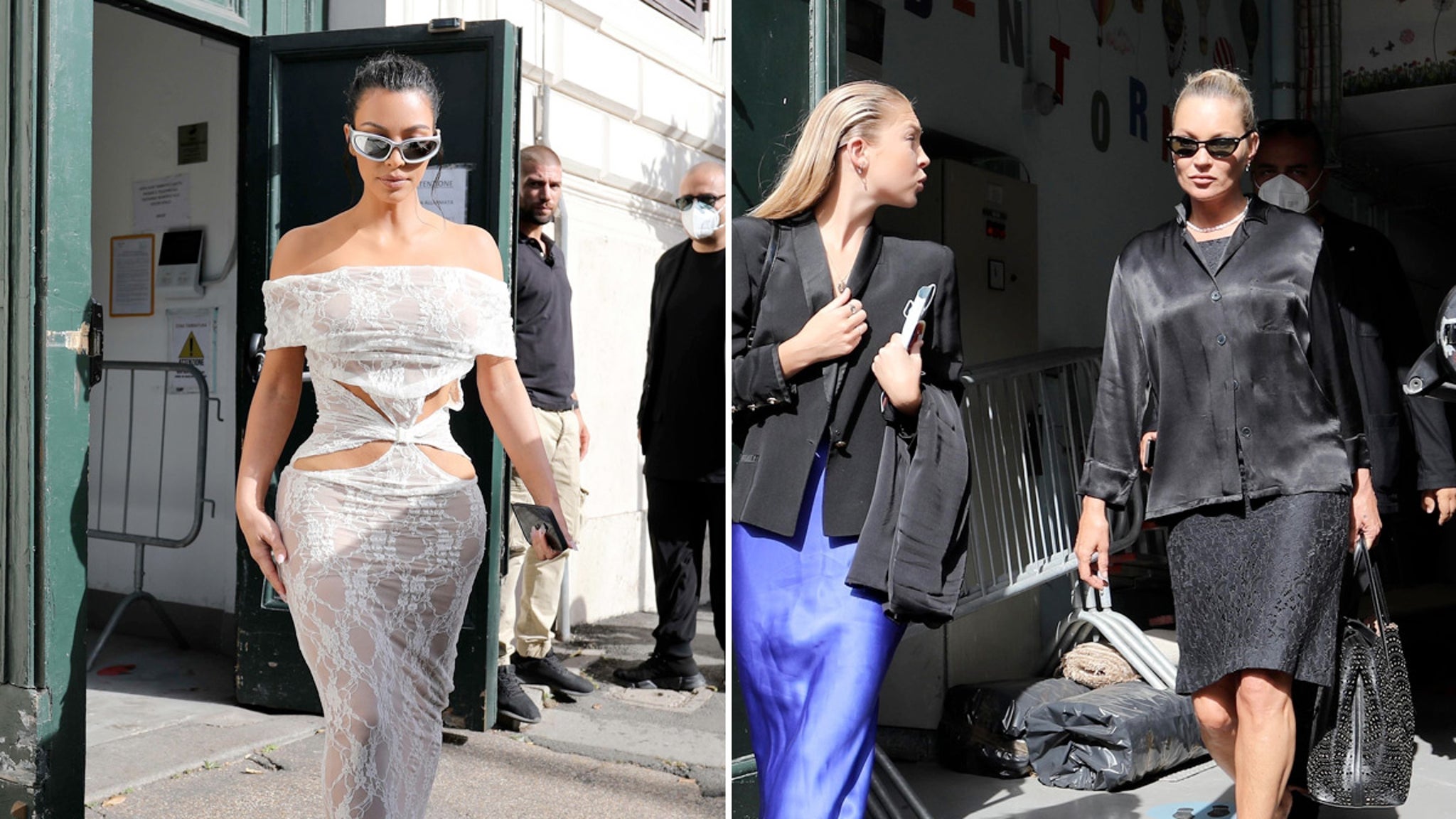 Kim Kardashian Visits the Vatican with Kate Moss