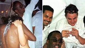 Diddy With. Naked Woman and Diddy With Leo DiCaprio