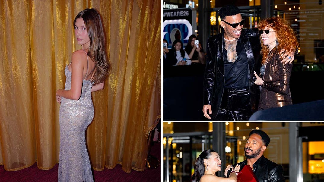 Hailey Bieber, Anderson Paak and Natasha Lyonne, Myles Garrett and Chloe Kim