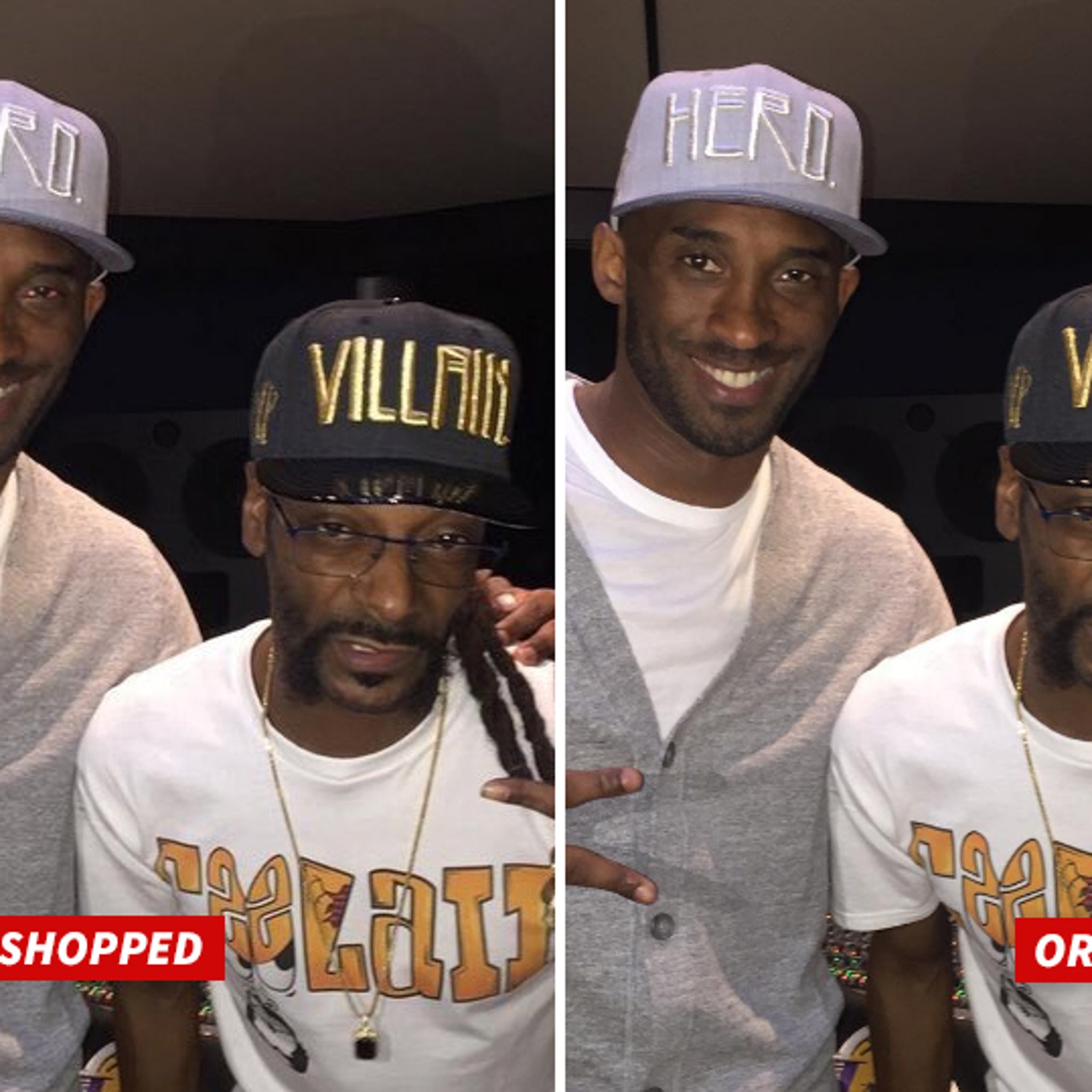 Kobe Bryant -- I Didn'T Get High With Snoop ... I Got Photoshopped!!