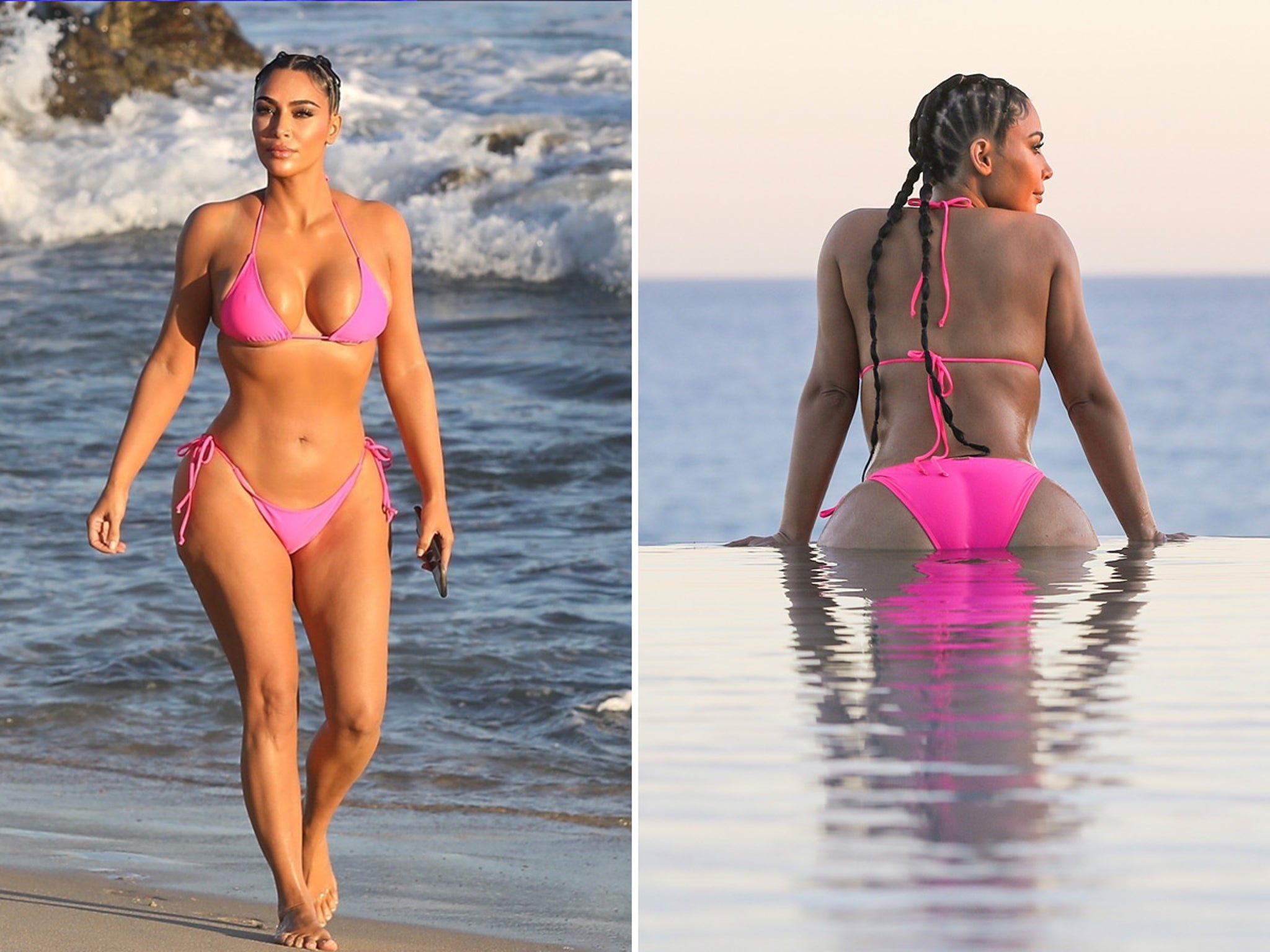 Minimaliseren gevoeligheid Ontslag nemen Kim Kardashian Does a Classic Bikini Shoot in Cabo