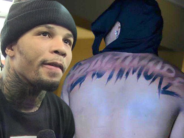 Gervonta Davis Gets Massive 'Baltimore' Back Tattoo, Reppin' My City!