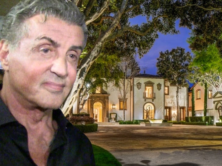 Sylvester Stallone Relists L.A. Mansion