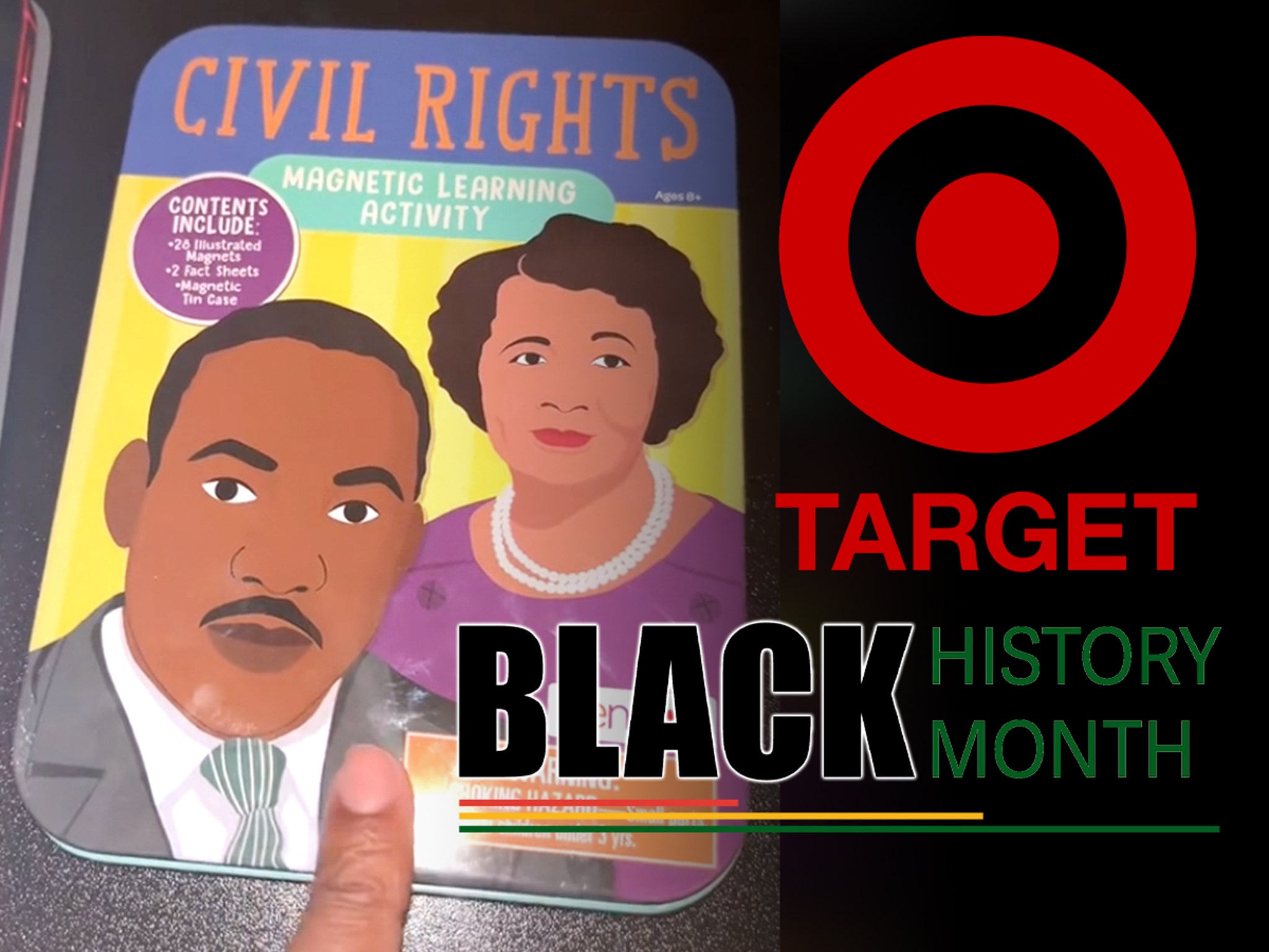 Target Called Out For Selling Mislabeled Black History Month Book