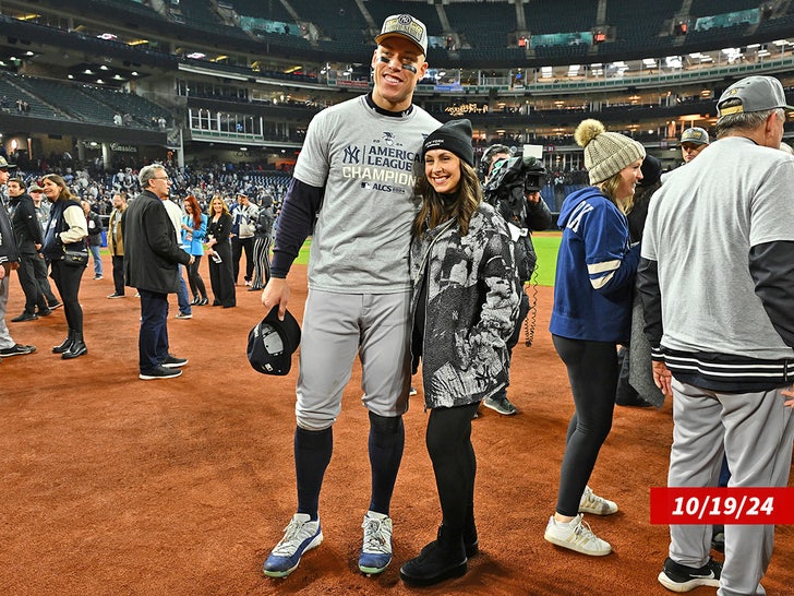 aaron judge Samantha Bracksieck sub getty swipe