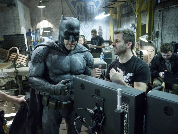 Ben Affleck As 'Batman' Behind The Scenes
