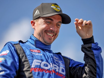 frankie muniz race car driver launch getty