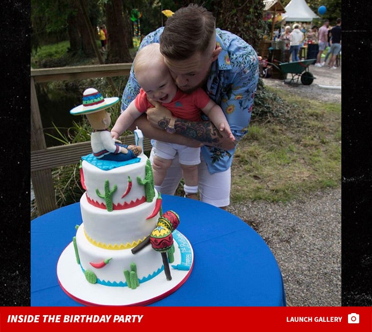 Conor McGregor Jr. -- 1st Birthday Party Pics