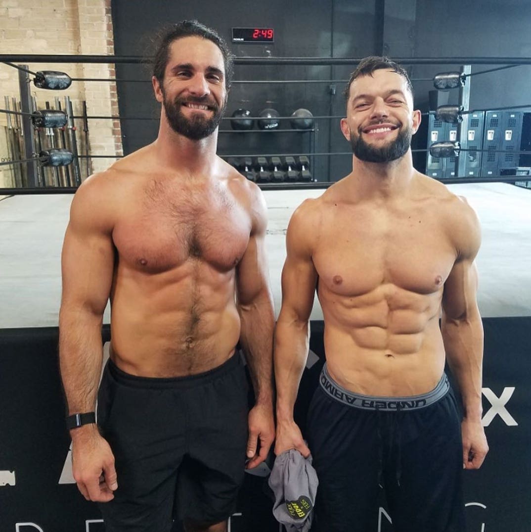 Seth Rollins (32) vs. Finn Bálor (37) -- WWE Edition